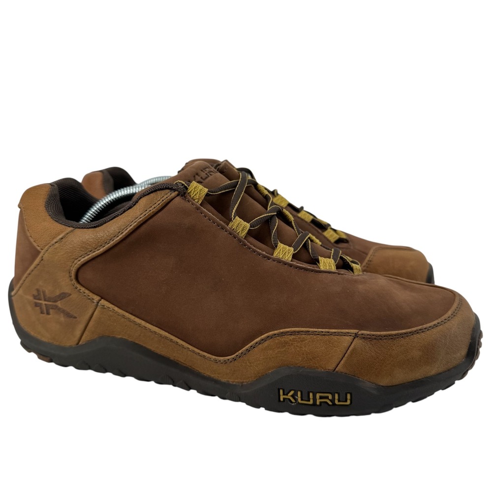 Kuru Chicane Hiking Shoes Mens 11 Brown Leather Nubuck Trail Sneakers 100613E